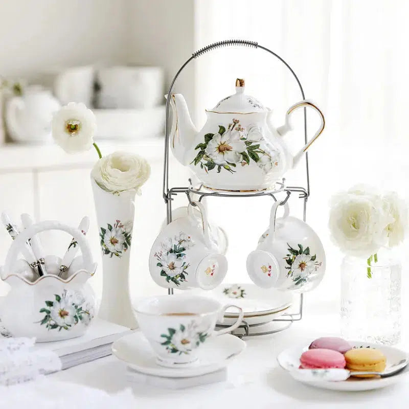 Porcelain tea service